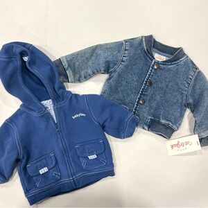 Baby Newborn Blue Jacket Bundle